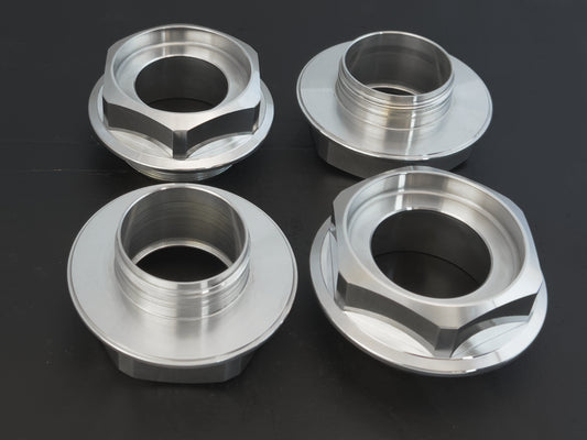 MG Hex Nut Exclusive – Mirror Polished & Custom Finish (Fits BBS RS, RSII, RC)