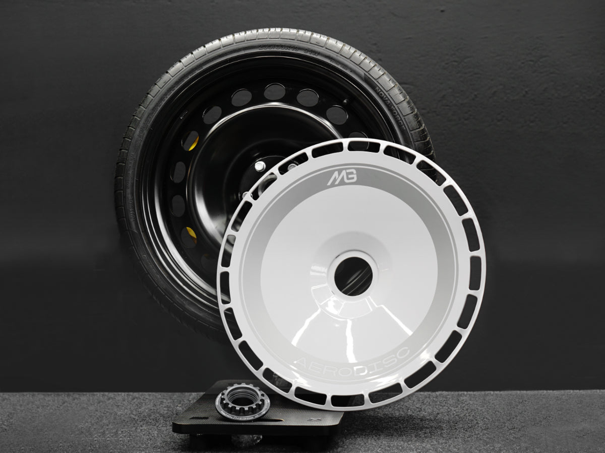 MG Line Aerodisc – Complete Aerodynamic Kit for 19" Steel Wheels (5x112)