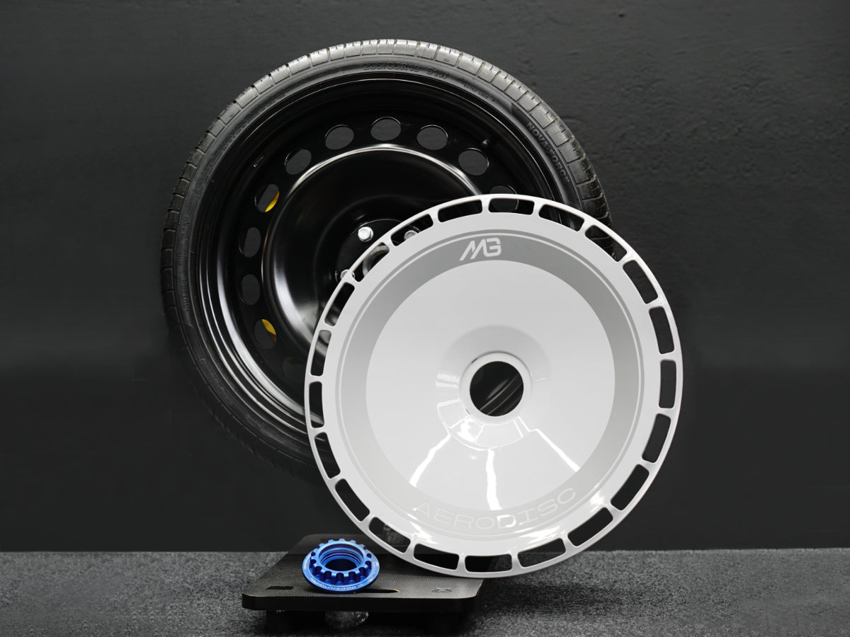 MG Line Aerodisc – Complete Aerodynamic Kit for 19" Steel Wheels (5x112)