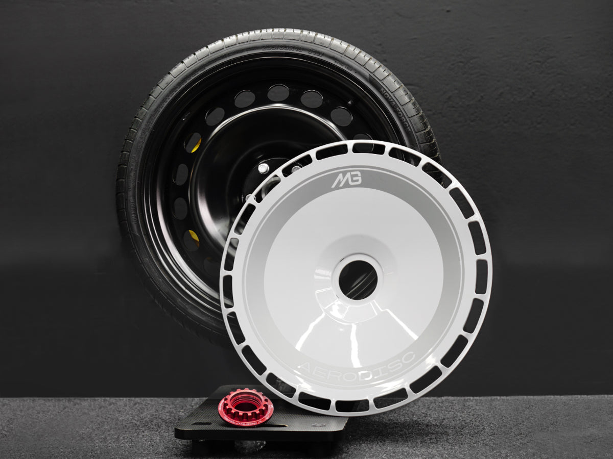 MG Line Aerodisc – Complete Aerodynamic Kit for 19" Steel Wheels (5x112)