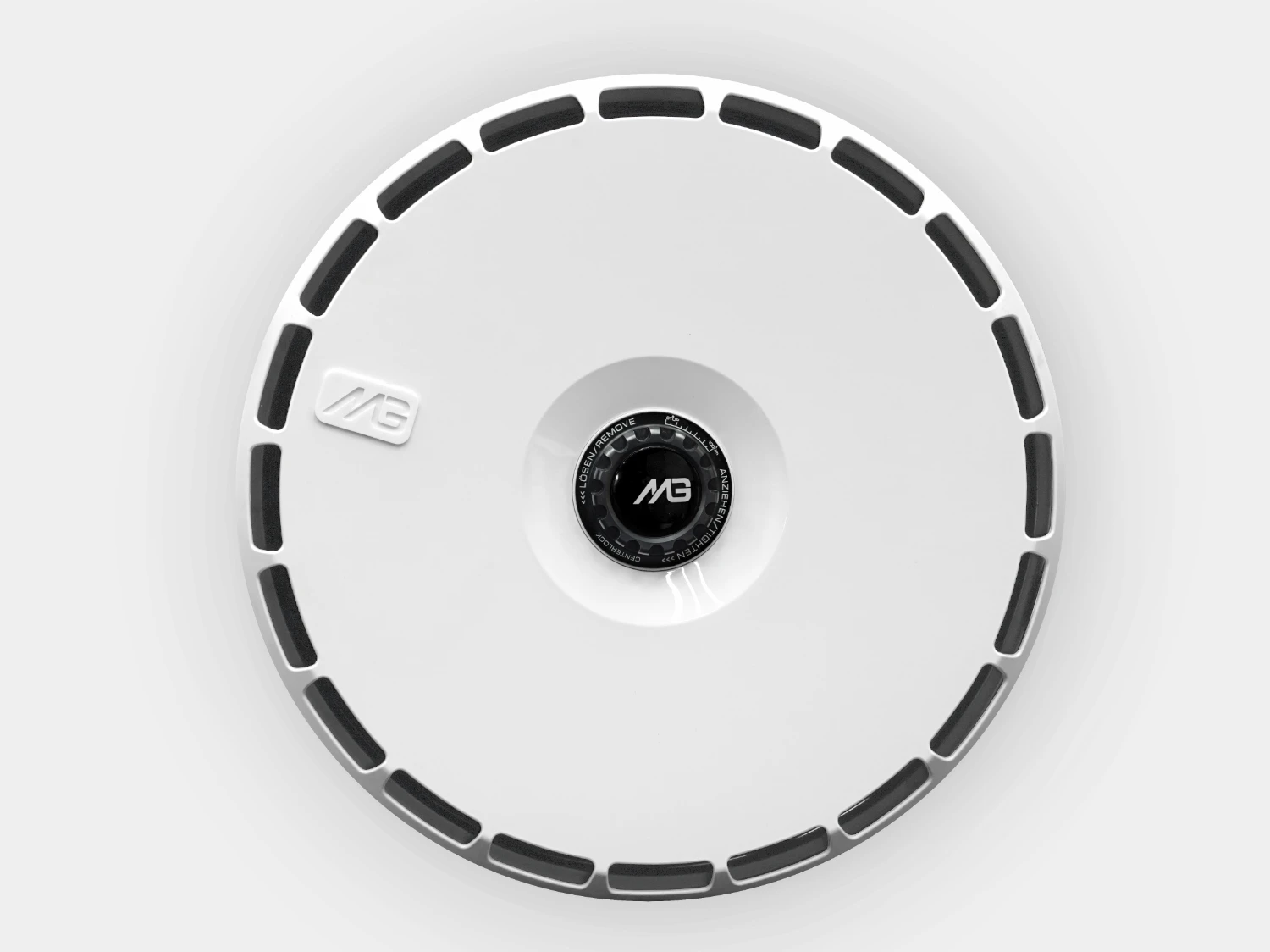 MG Line Aerodisc Kit for 19" Steel Wheels — 8J ET45, 5x112