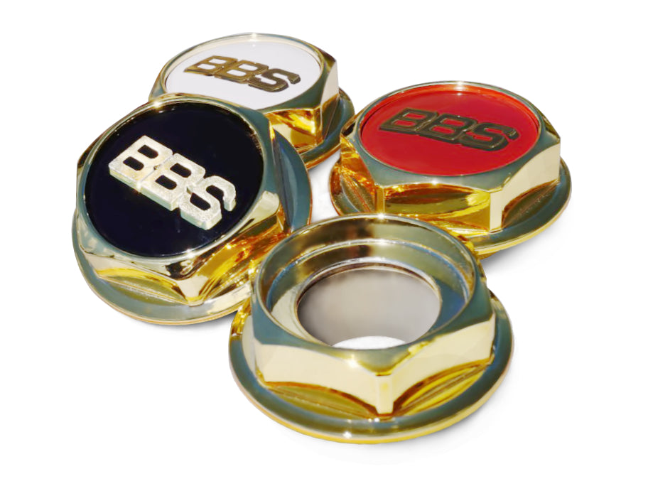MG Hex Nut Luxury – Gold Plated (Fits BBS RS, RSII, RC)