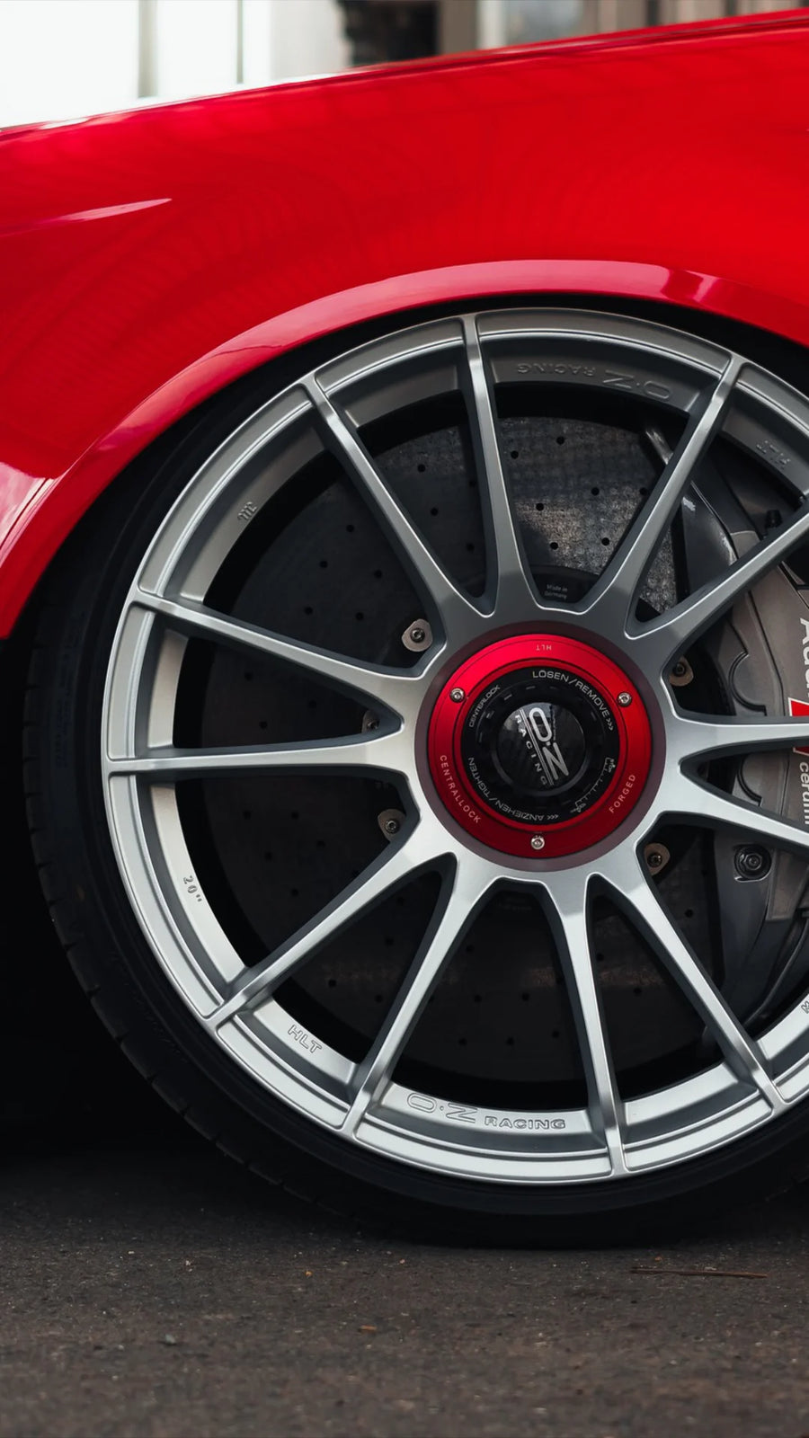 MG-line centerlock-style wheel system