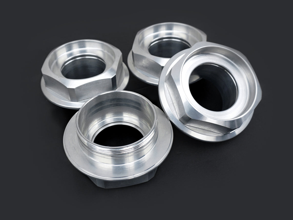 MG Hex Nut – CNC Machine Finish (Fits BBS RS, RSII, RC)