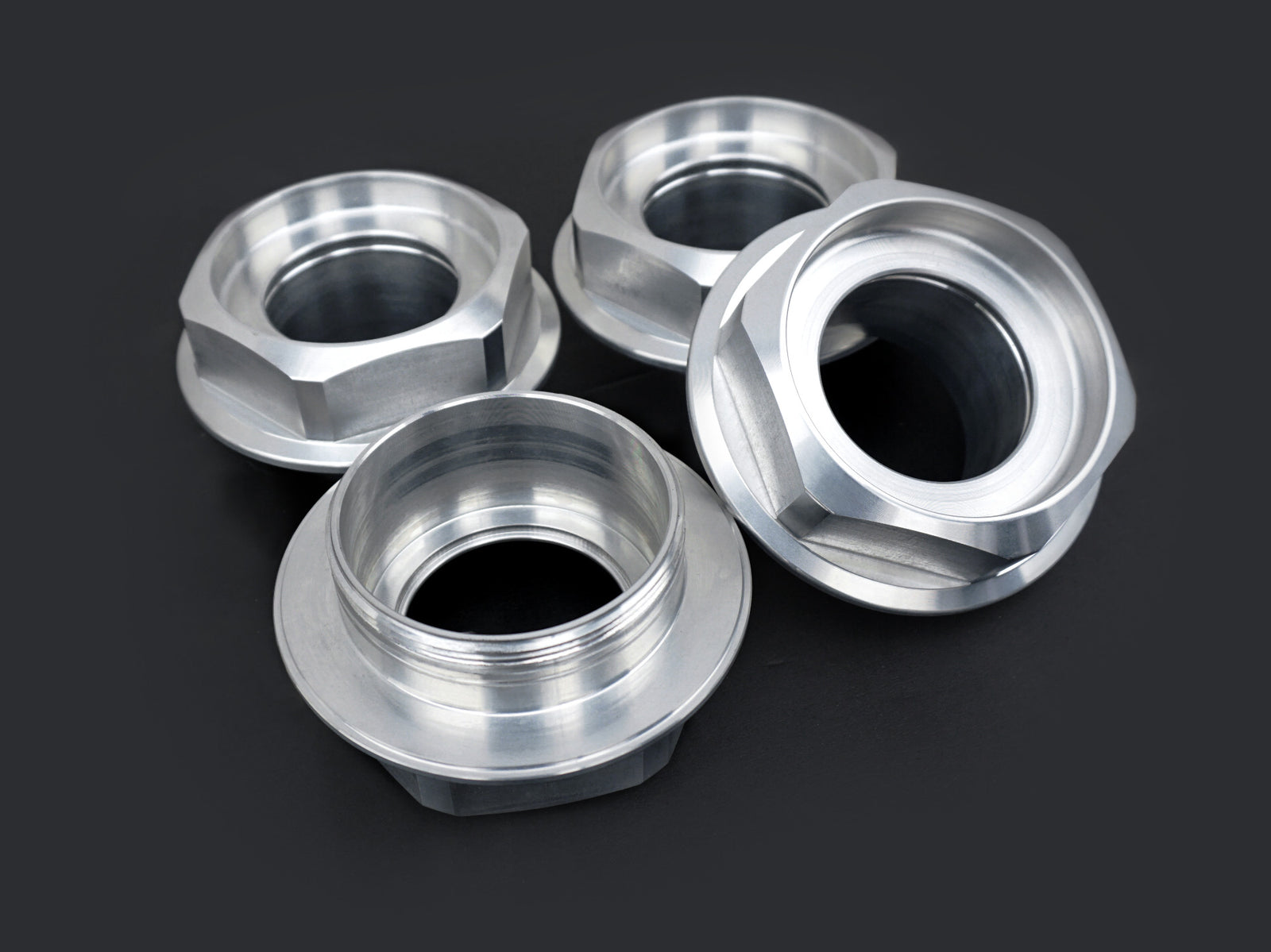 MG Hex Nut – CNC Machine Finish (Fits BBS RS, RSII, RC)