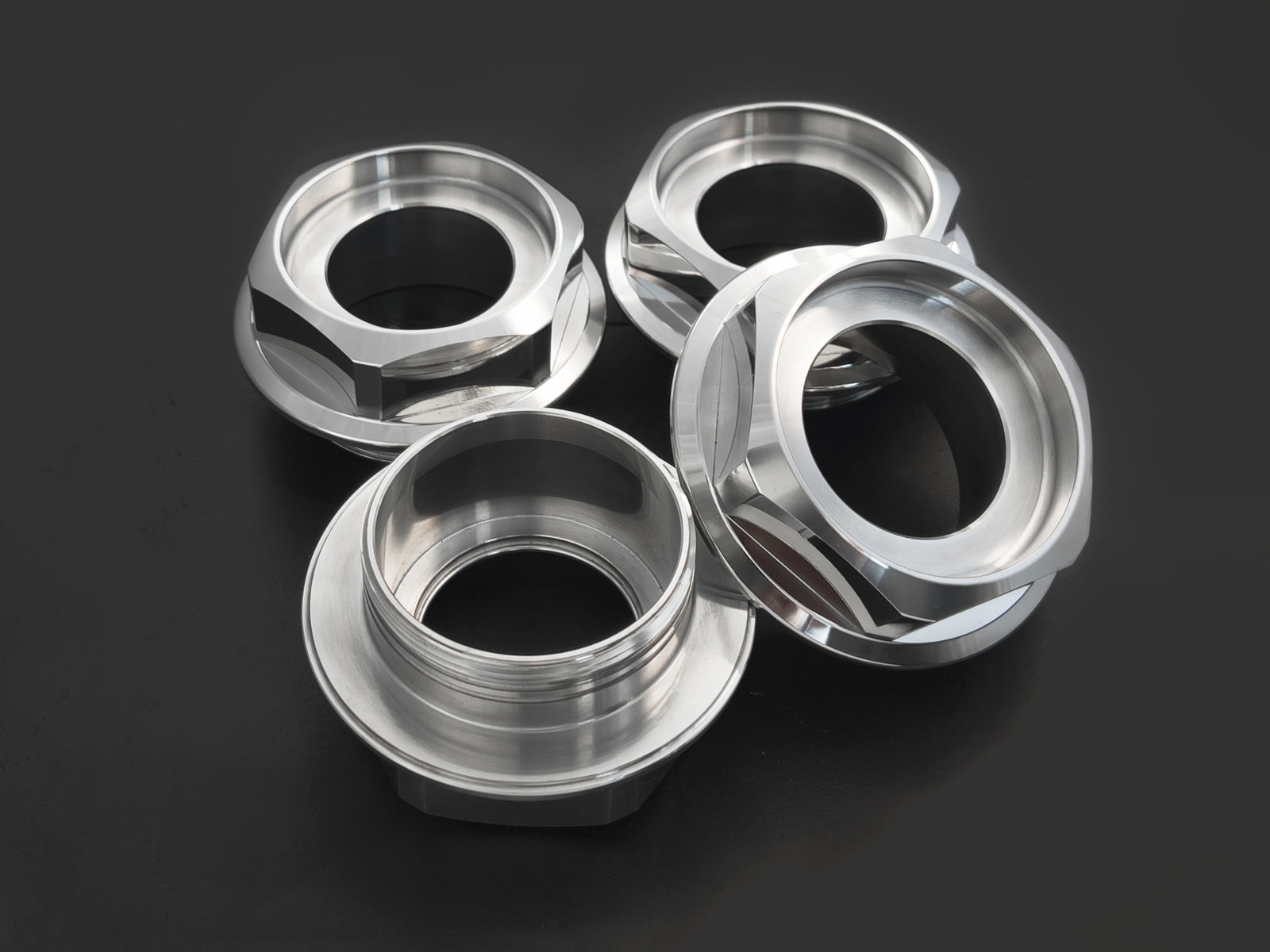 MG Hex Nut Exclusive – Mirror Polished & Custom Finish (Fits BBS RS, RSII, RC)