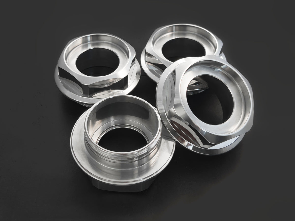 MG Hexagonal Nut Mirror Polished – BBS RC 041 / BMW Style 29 (PA6)