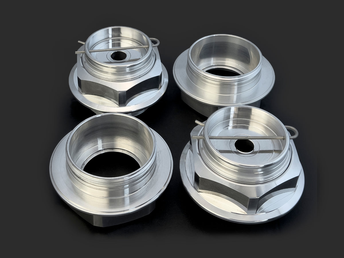 MG Hex Nut Kit V2– Mirror Polished (Fits BBS RS, RSII, RC)