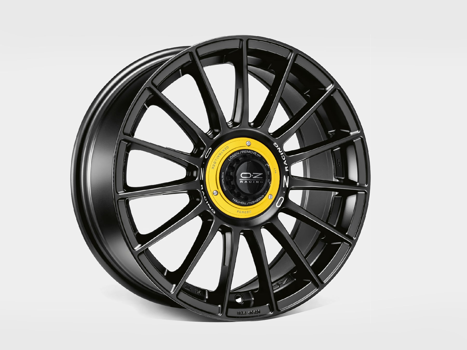 Centerlock Kit V1 YELLOW RACING for OZ Superturismo – mgcenterlock.com