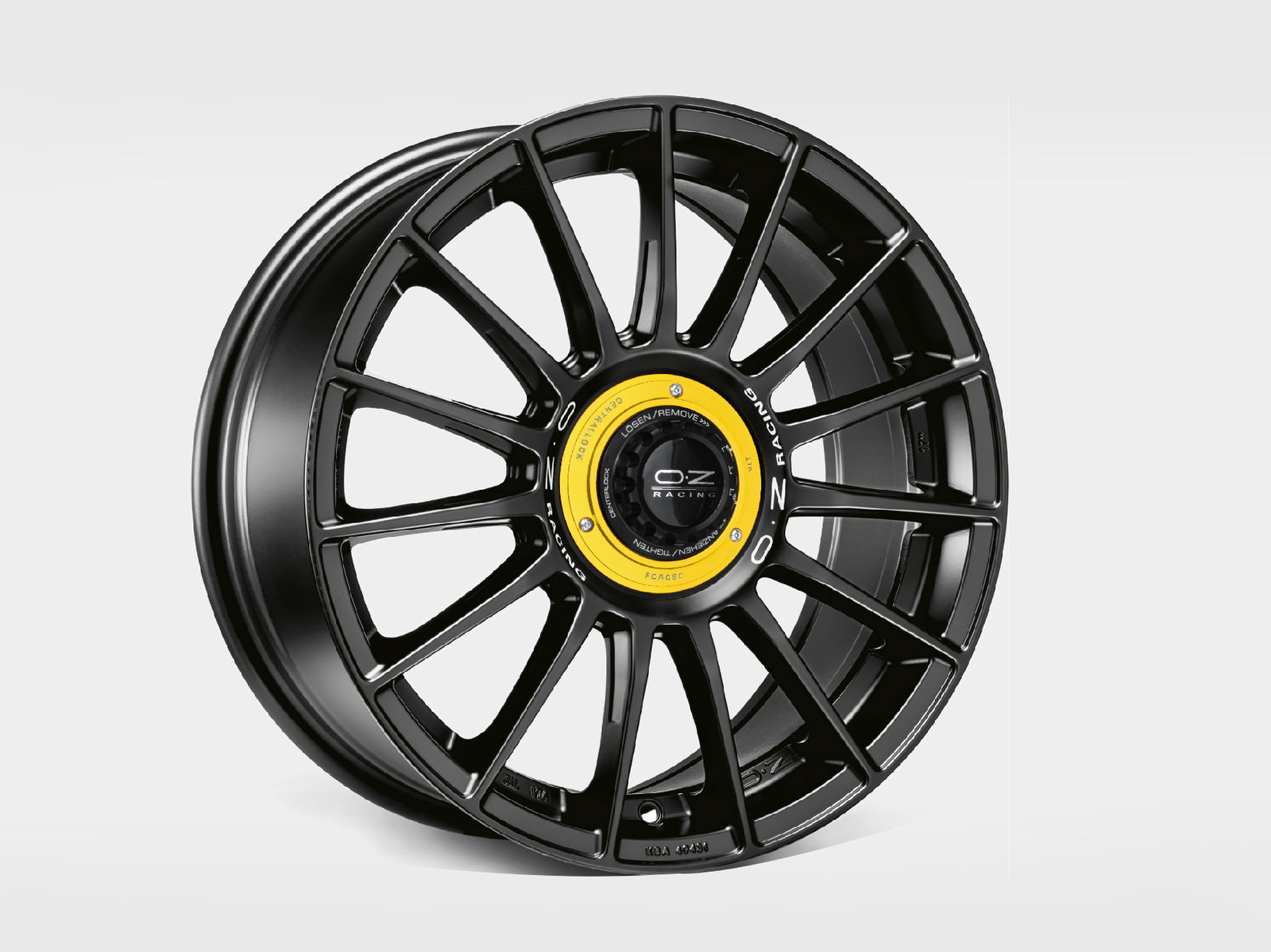 Centerlock Kit V1 YELLOW RACING for OZ Superturismo