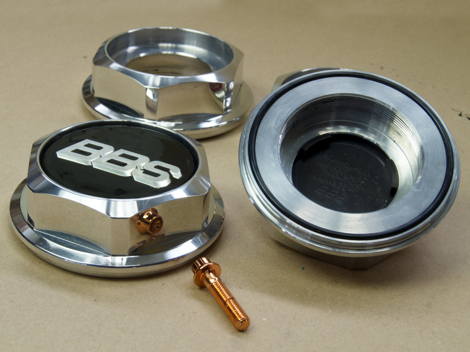 MG Hexagonal Nut V1 Mirror Polished – Lenso BSX Series (PA6)