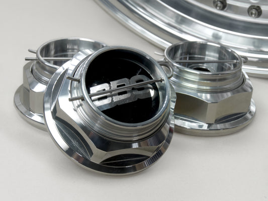 MG Hexagonal Nut V2 Mirror Polished – Lenso BSX Series (Flush Kit)