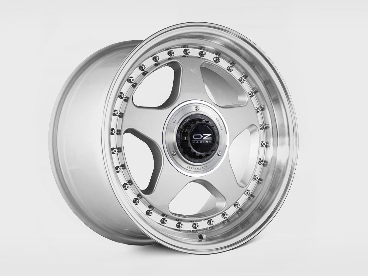 Centerlock Kit V1 Brushed Aluminum for OZ Futura