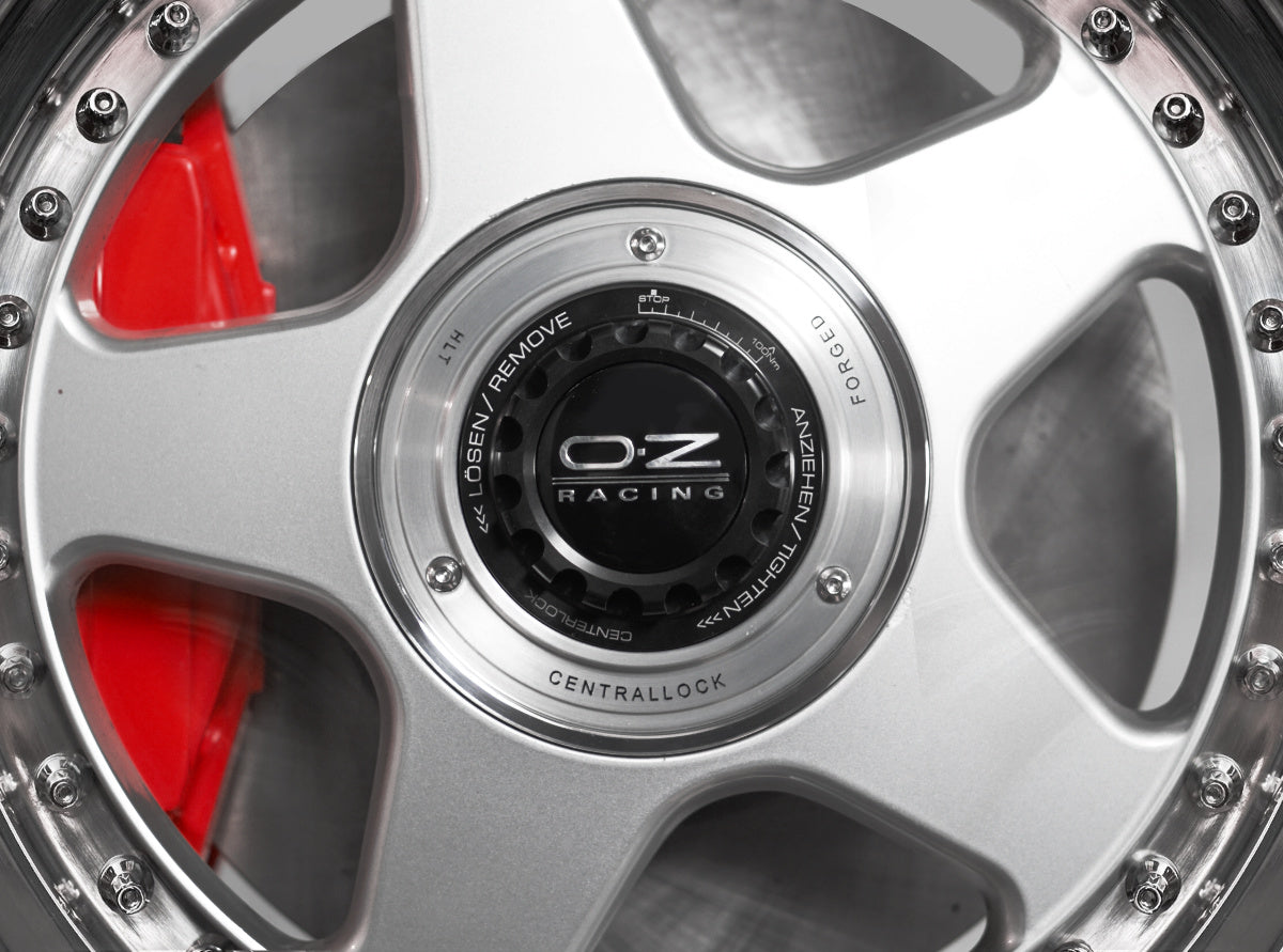 Centerlock Kit V1 Brushed Aluminum for OZ Futura