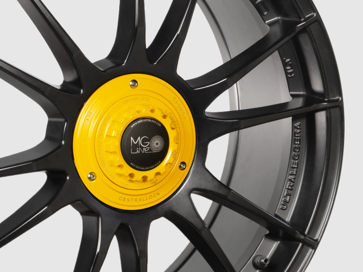 Centerlock Kit V1 YELLOW RACING for OZ Ultraleggera